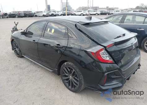 2020 Honda Civic Sport from USA, damaged, VIN SHHFK7H40LU209876